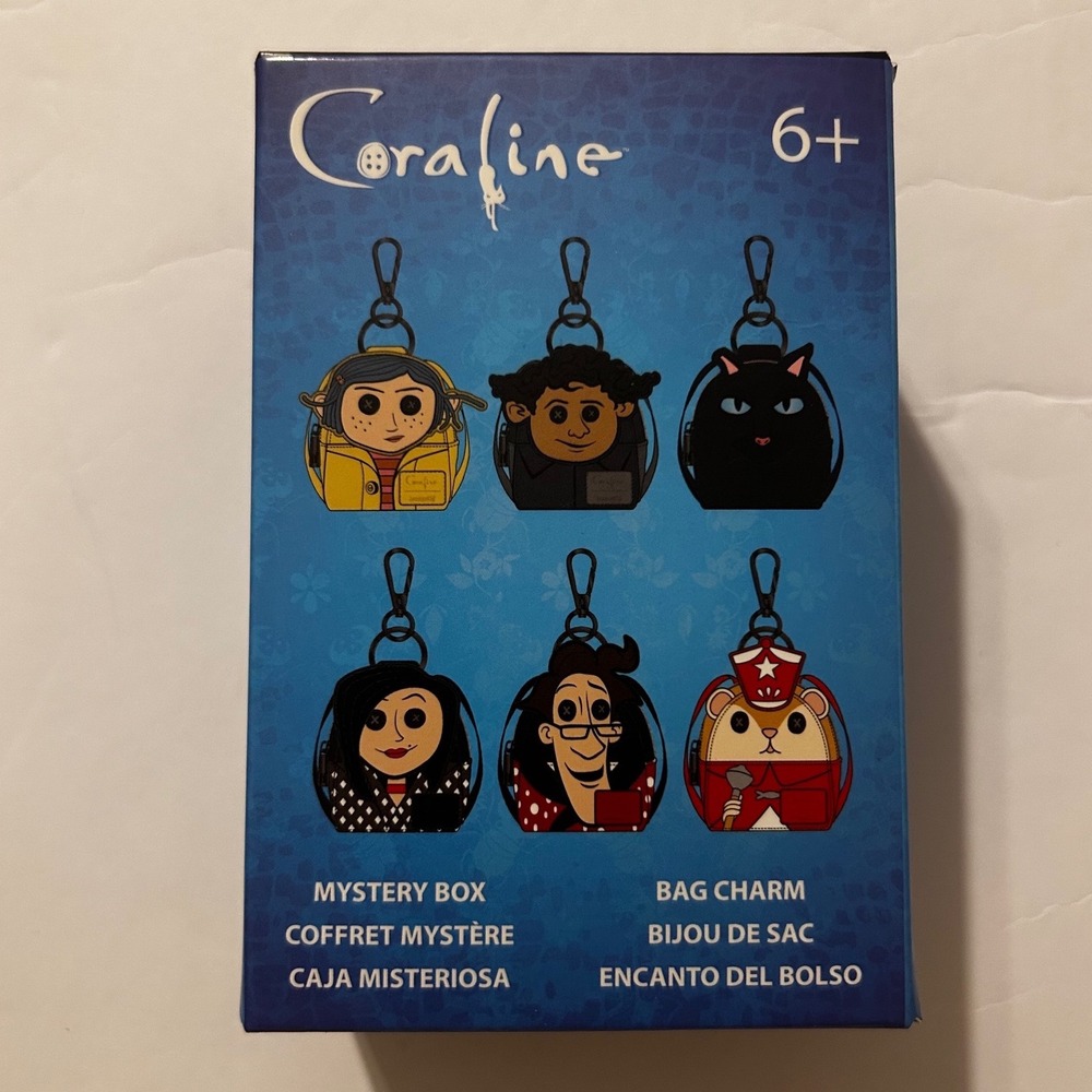 Loungefly Coraline Mystery Mini Backpack Bag Charm COBC0001 Laika Blind Box
